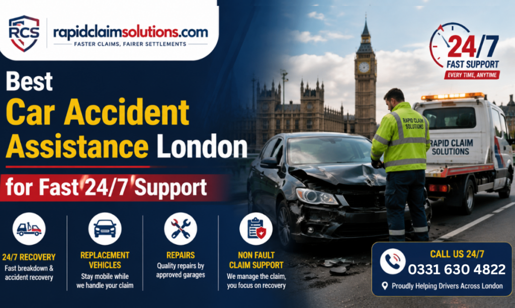 Best Car Accident Assistance London for Fast 24/7 Help